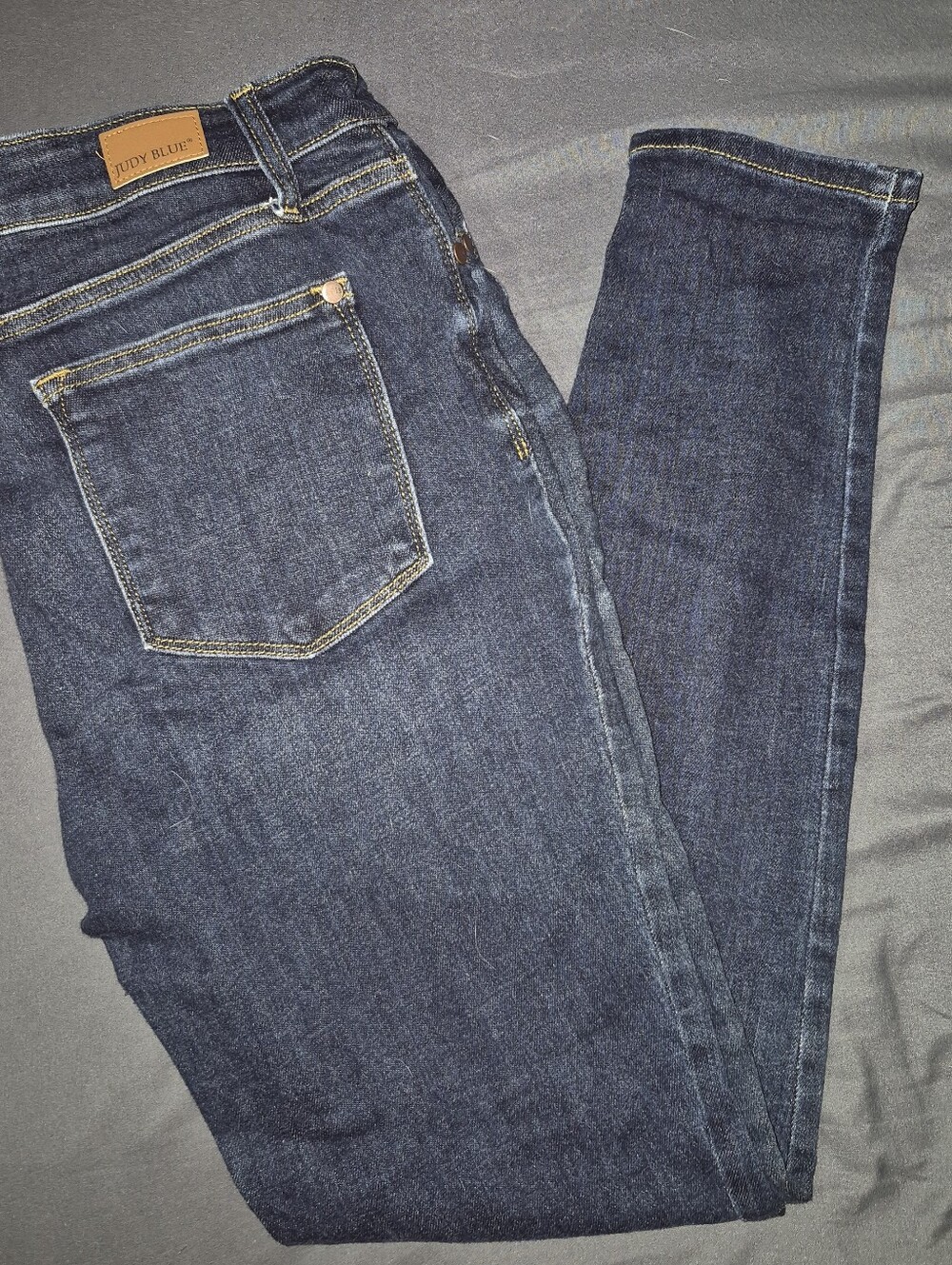 Judy Blue Dark Denim Skinny Fit Jeans, Size 13